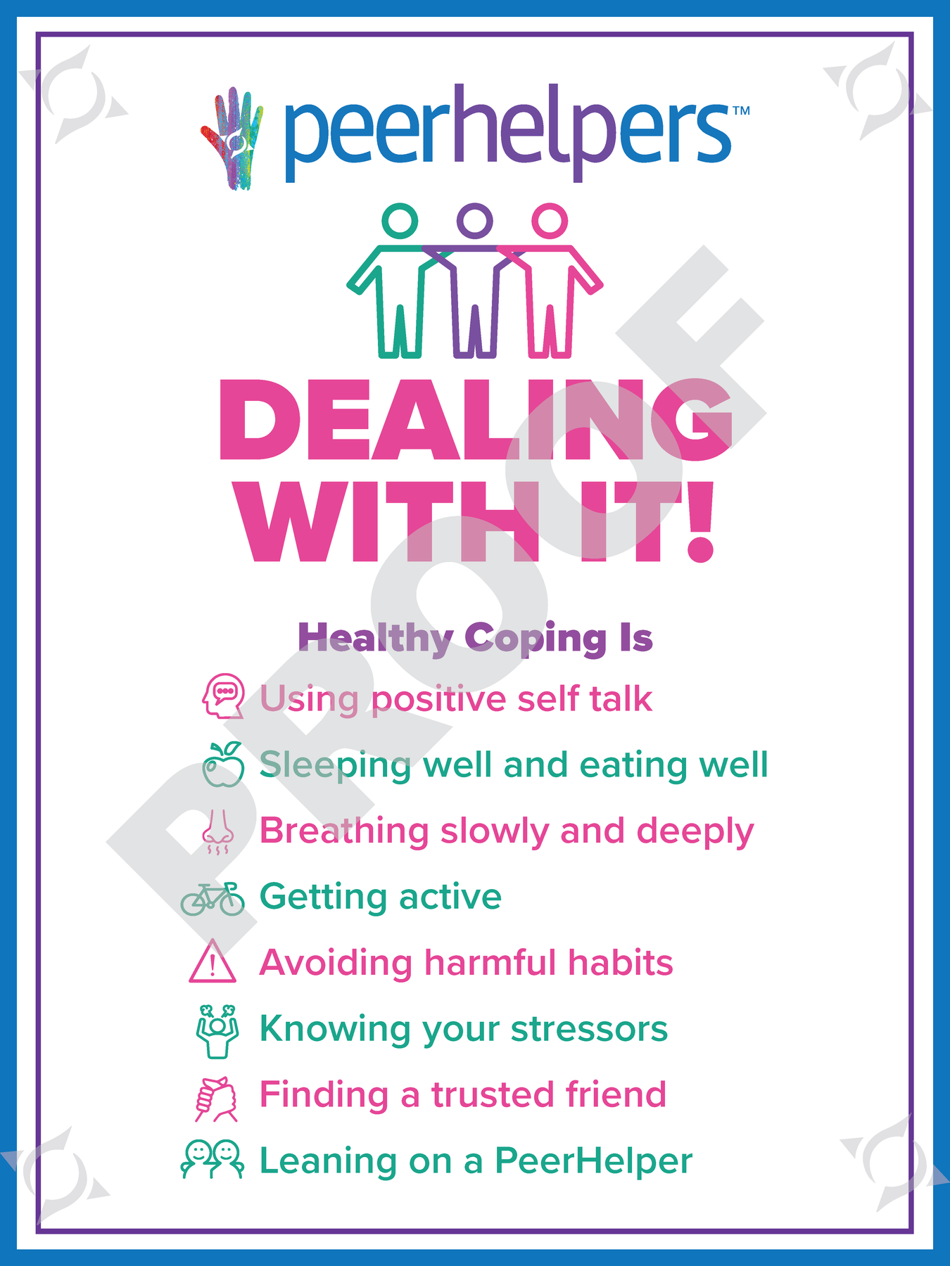 Peer Helpers Skills Posters – ThriveWay LLC